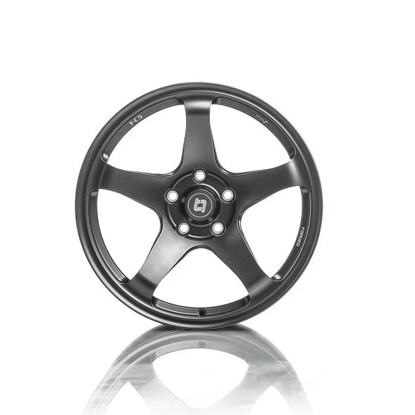 Titan 7 Forged Aluminium Wheel - T-C5 18x9.5 5x120 ET 45 CB 64.1 in Advance Dark Gunmetal
