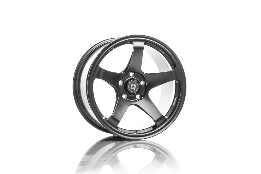 Titan 7 Forged Aluminium Wheel - T-C5 18x9.5 5x120 ET 45 CB 64.1 in Advance Dark Gunmetal