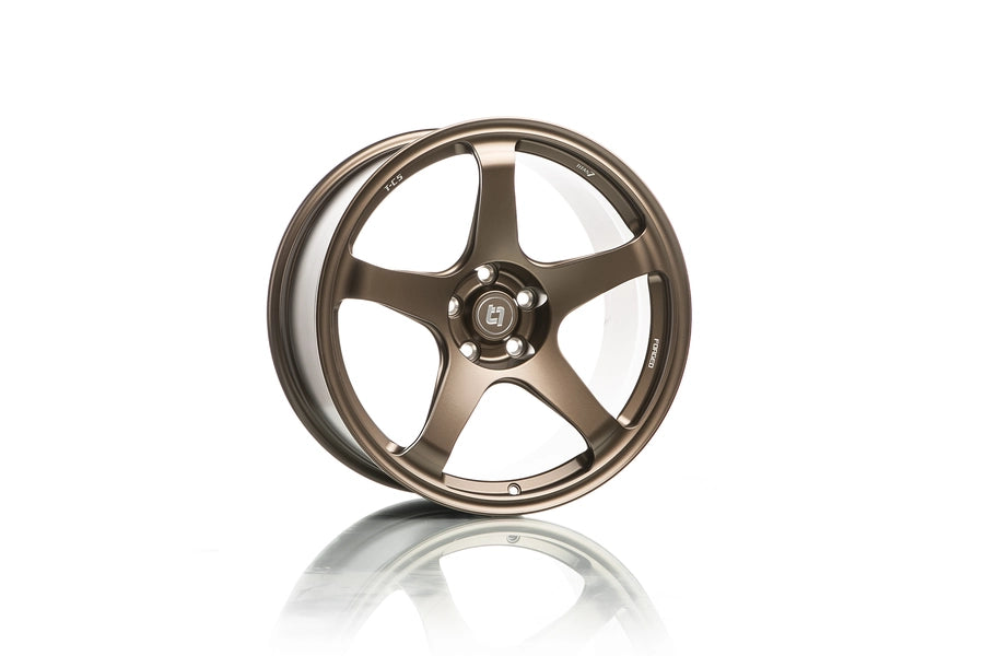 Titan 7 Forged Aluminium Wheel - T-C5 18x9.5 5x120.65 ET 45 CB 66.9 in Techna Bronze