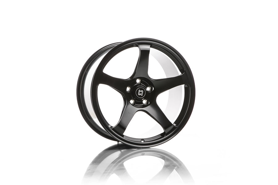 Titan 7 Forged Aluminium Wheel - T-C5 19x11 5x120 ET 9 CB 67.1 in Machine Black