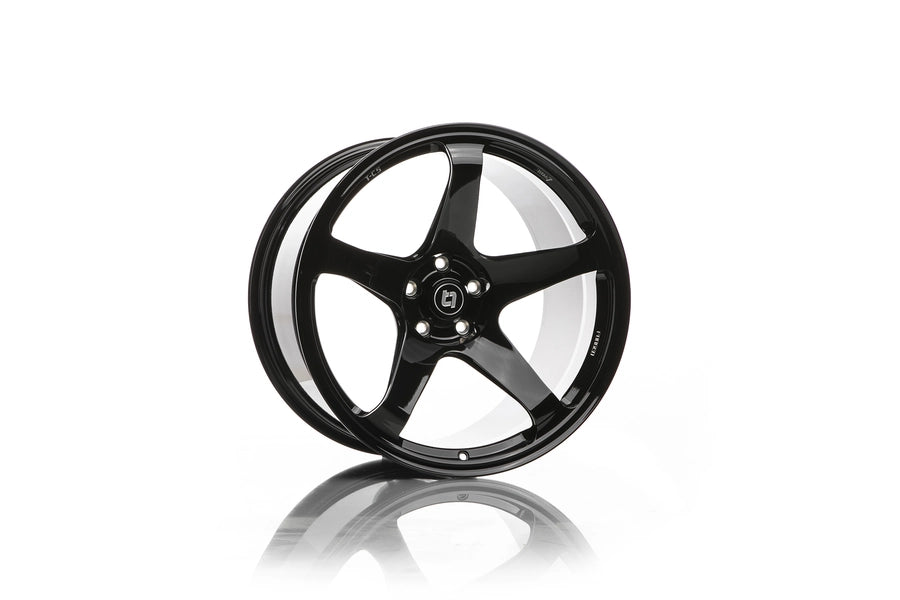 Titan 7 Forged Aluminium Wheel - T-C5 17x9.5 5x114.3 ET 57 CB 73 in Wicked Black