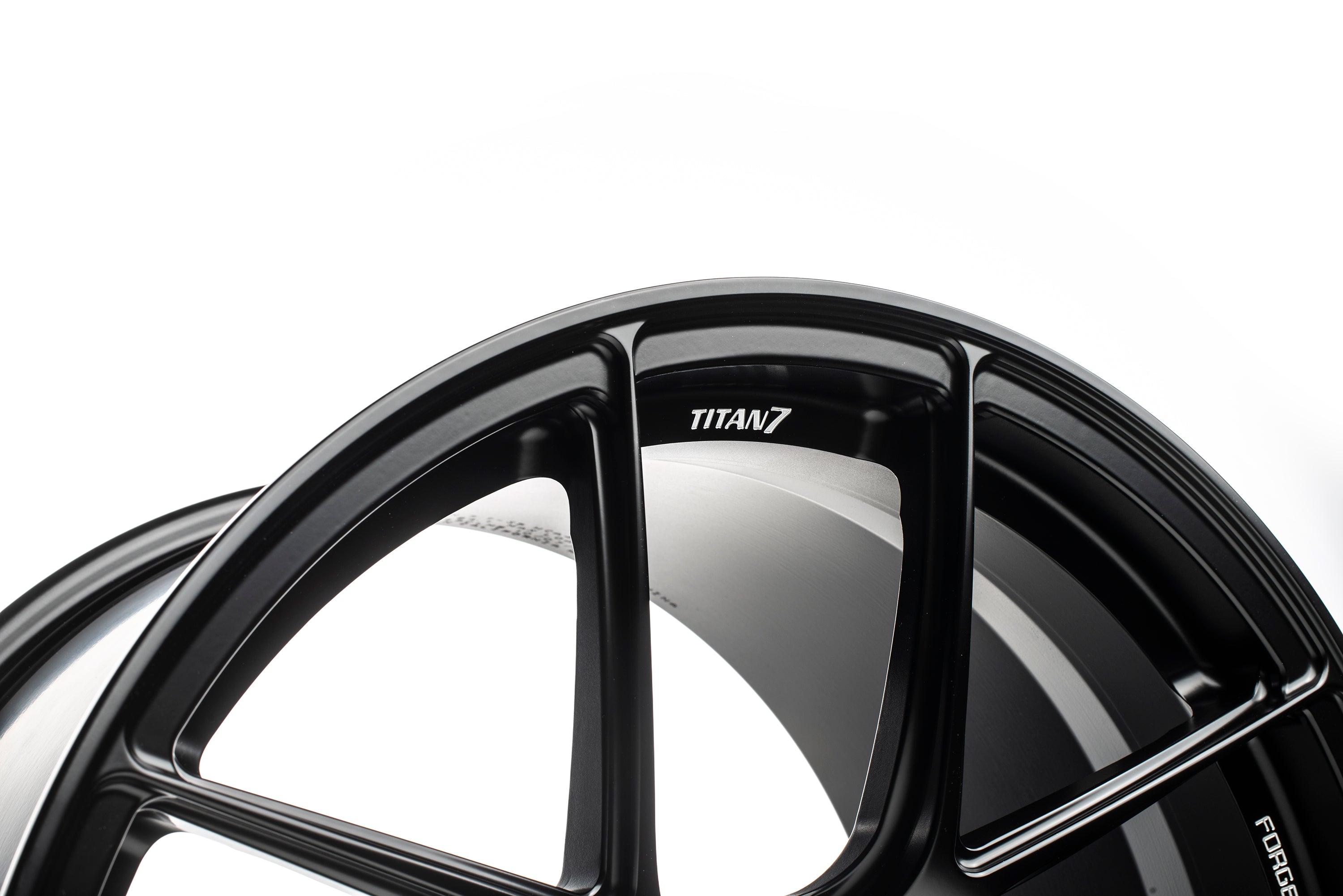 Titan 7 Forged Aluminium Wheel - T-S5 20x9 Centerlock ET 52 CB CL in Machine Black