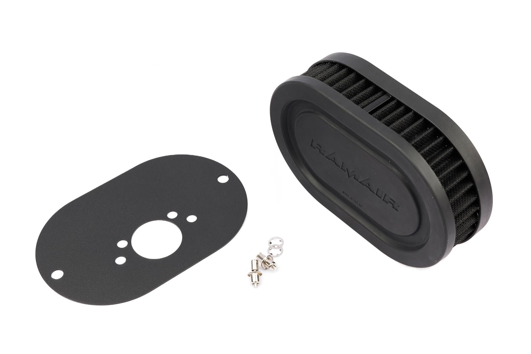 Ramair Pleated Carb Air Filter Baseplate to fit SU HS2 1.25in (32mm Mini Offset) - 40mm