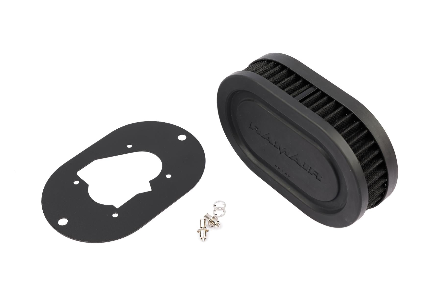 Ramair Pleated Carburettor Air Filter Baseplate to fit Weber 32/34 DMTL DMTR DATR 40mm