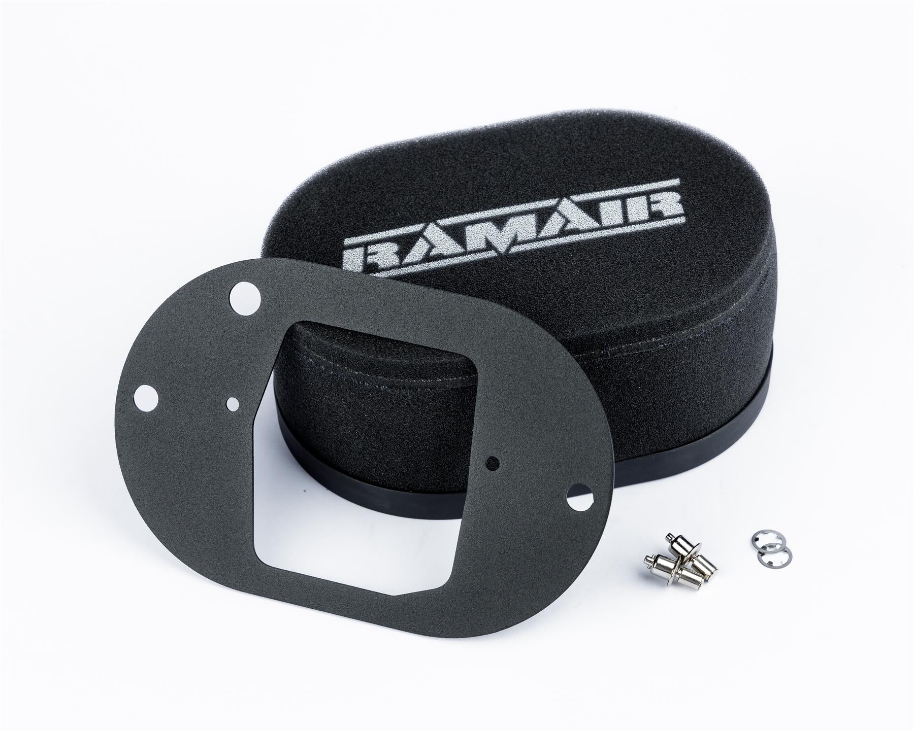 Ramair Carburettor Foam Air Filter with Baseplate to fit Weber 32/34 DFT - 25mm Internal Height
