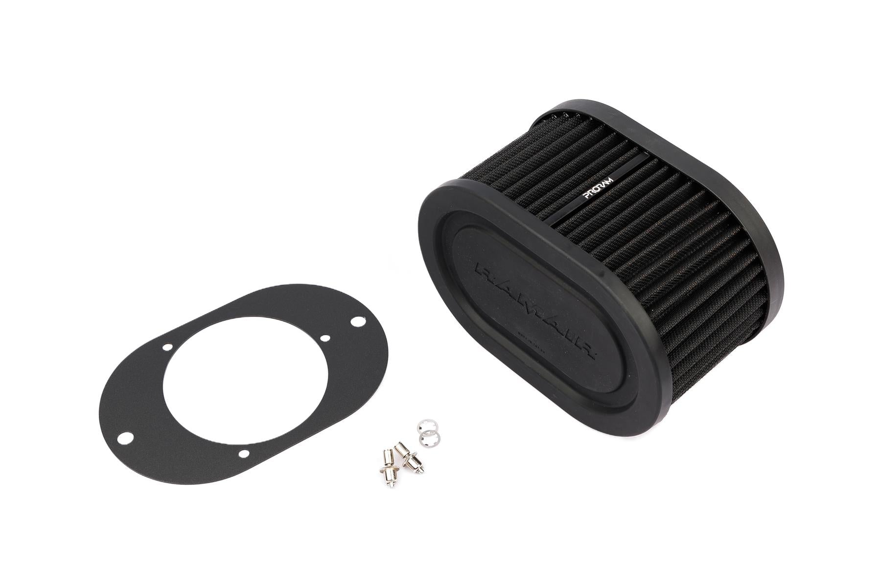 Ramair Pleated Carburettor Intake Air Filter Baseplate to fit Weber 23/32 TLD - 100mm