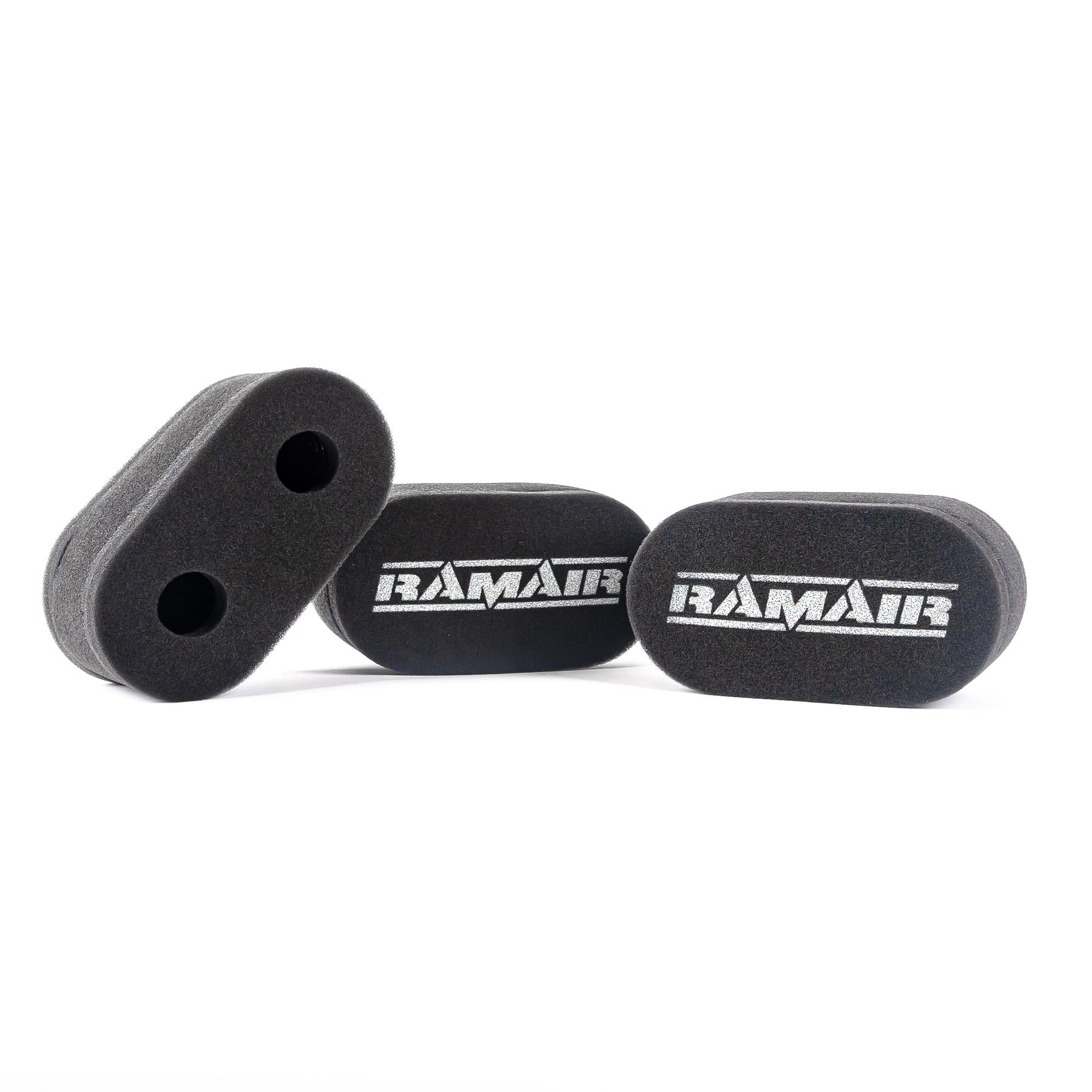 Ramair CS-905-C 3x Sock Filter For Weber DCOE 45 With Stainless Steel Cage