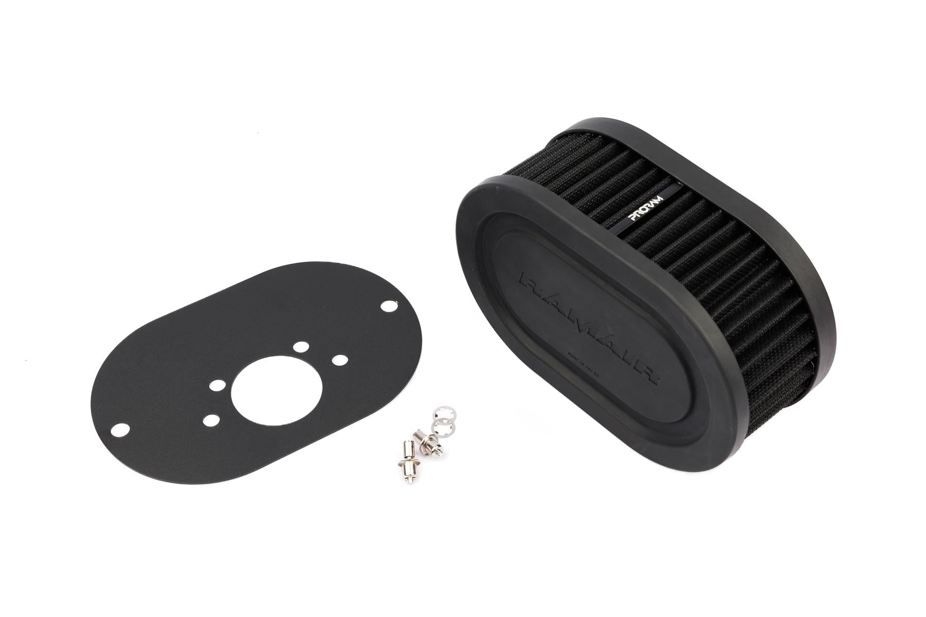 Ramair Pleated Carburettor Intake Air Filter Baseplate to fit SU HIF6, HIF44 1.7in 65mm