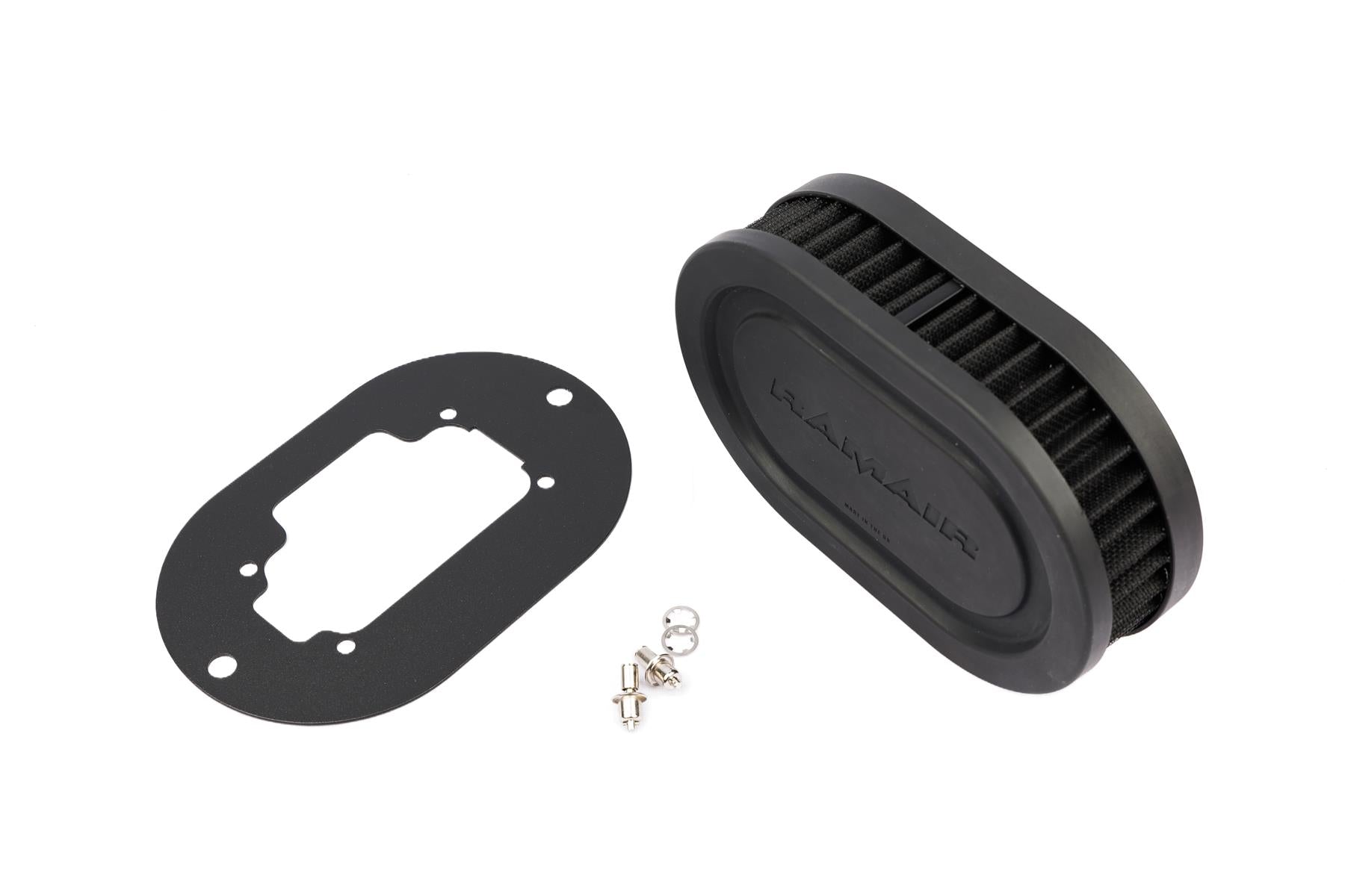 Ramair Pleated Carb Air Filter Baseplate to fit Weber 32/36 DGV/DGEV 38 DGAS/DGMS 40mm