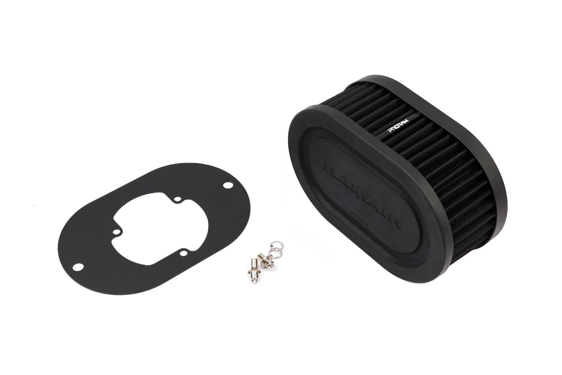 Ramair Pleated Carburettor Air Filter Baseplate to fit Pierburg 2B2, 2B4, 2B5 - 65mm