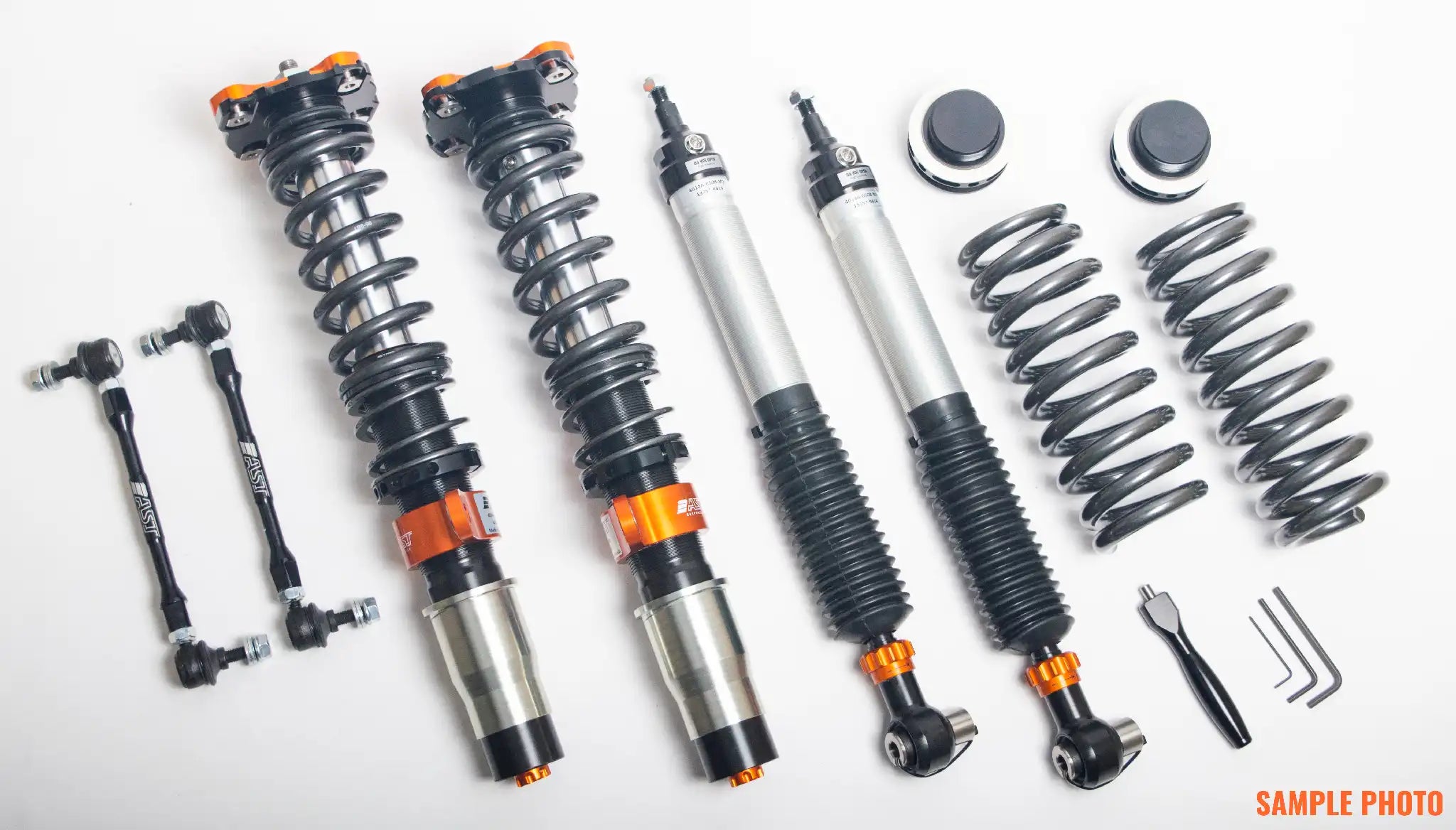 AST 5100 Series 1-way with Front Top Mount INVERTED NCO Suspension for Honda FD2 CIVIC TYPE R 2007-2010 - ACT-H1601S