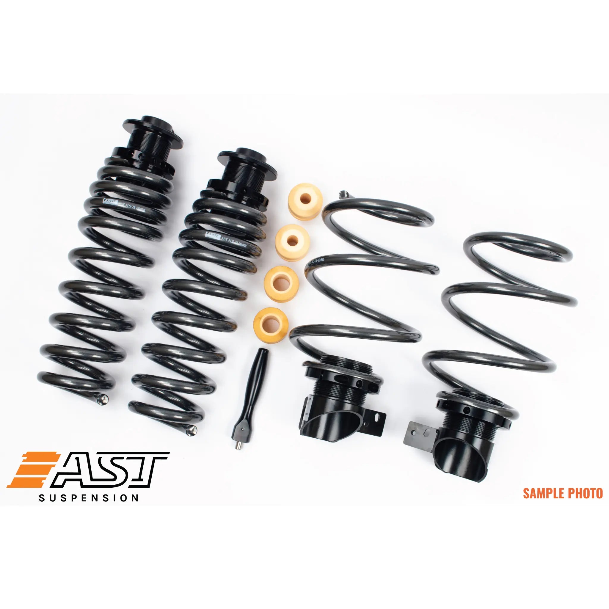 AST Adjustable Lowering Spring Kit For Porsche 992 911 Carrera 2, 4, 4S, GTS & Turbo without Noselift (ASTALS-21-008)