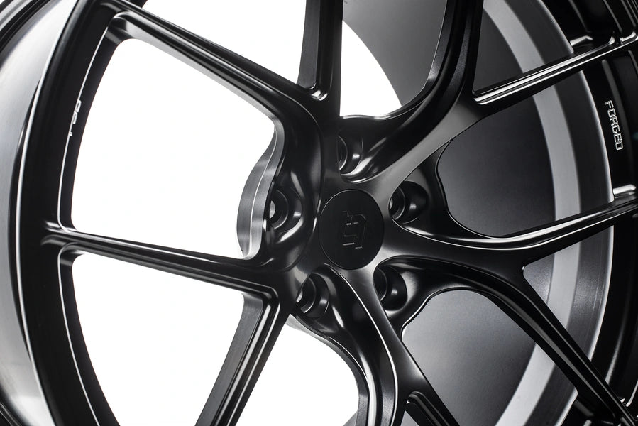 Titan 7 Forged Aluminium Wheel - T-S5 17x8 5x114.3 ET 37 CB 70.1 in Machine Black