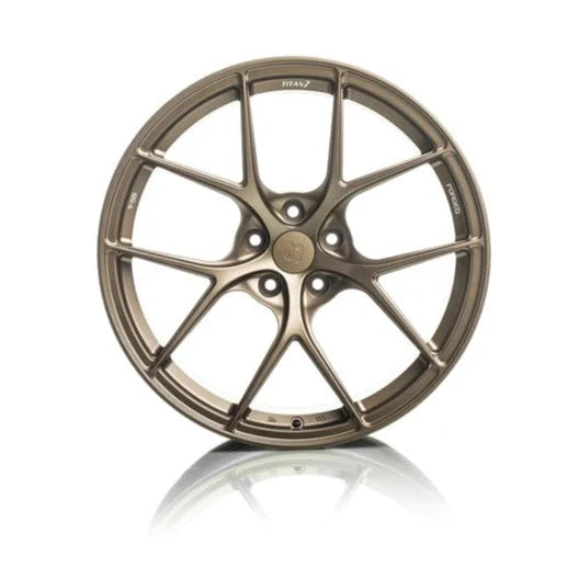 Titan 7 Forged Aluminium Wheel - T-S5 20x11.5 5x120.65 ET 45 CB 70.3 in Techna Bronze