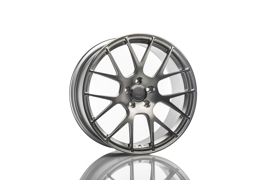 Titan 7 Forged Aluminium Wheel - T-S7 18x9.5 5x120 ET 22 CB 72.56 in Hybrid Dark Machine