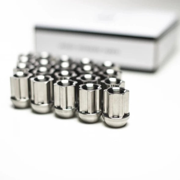 Titan 7 Titan7 O.W.L. Titanium Race Nut 14x1.5 in Rawform Titanium