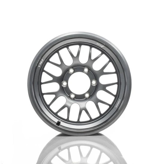 Titan 7 Forged Aluminium Wheel - T-AK2 17x8.5 5x127 ET -1 CB 71.5 in Satin Titanium