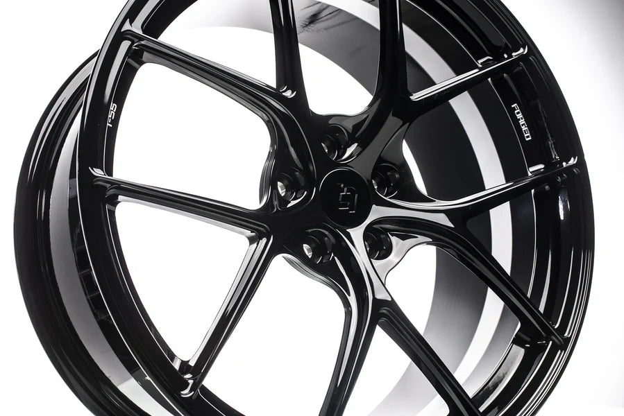 Titan 7 Forged Aluminium Wheel - T-S5 20x9 5x114.3 ET 38 CB 60.1 in Wicked Black