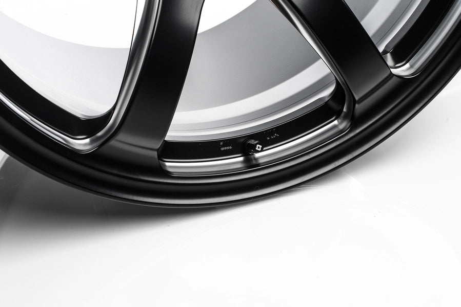 Titan 7 Forged Aluminium Wheel - T-D6e 18x9 5x130 ET 48 CB 71.6 in Machine Black