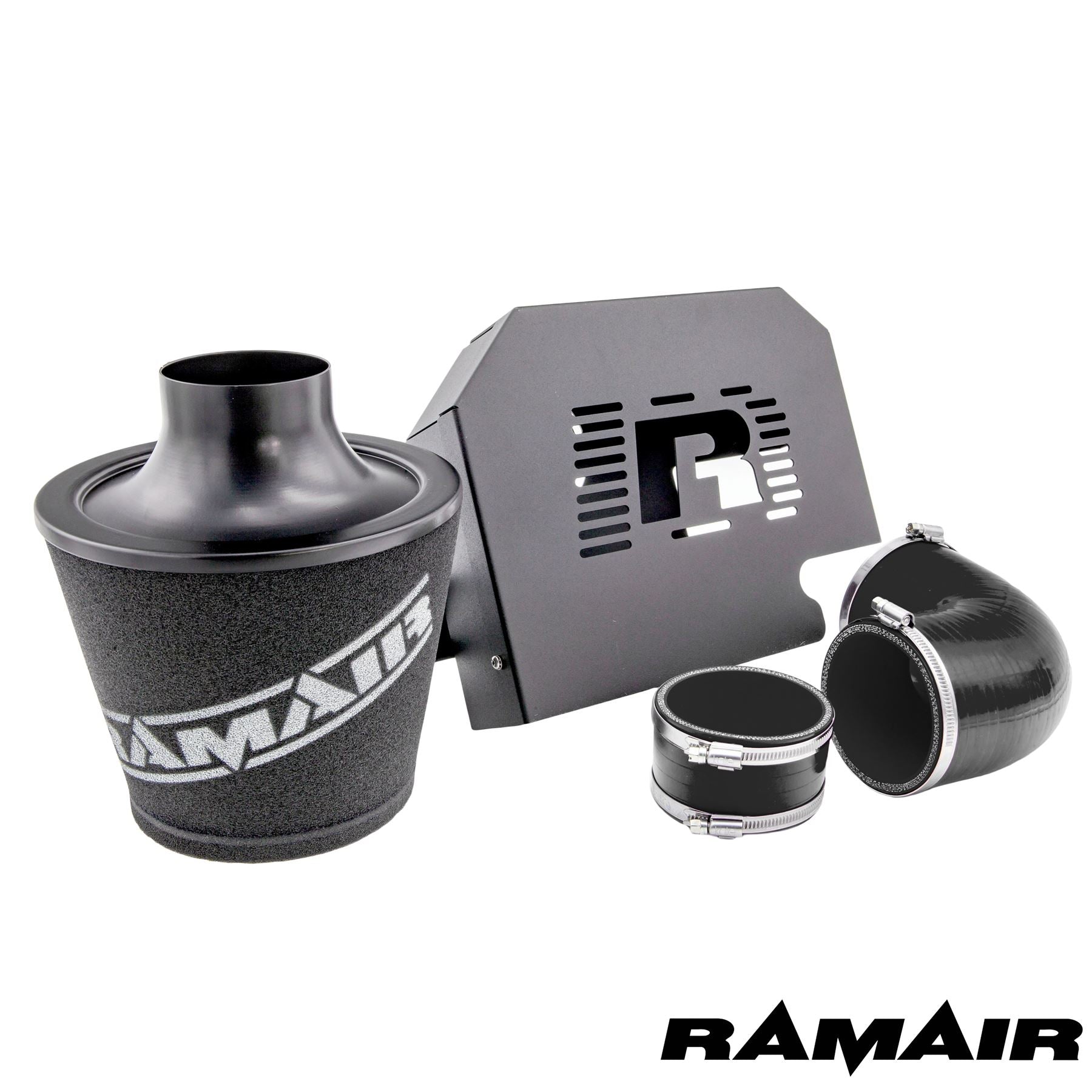 Ramair Ford Focus ST 225 Black Performance Intake Kit with ECU Holder