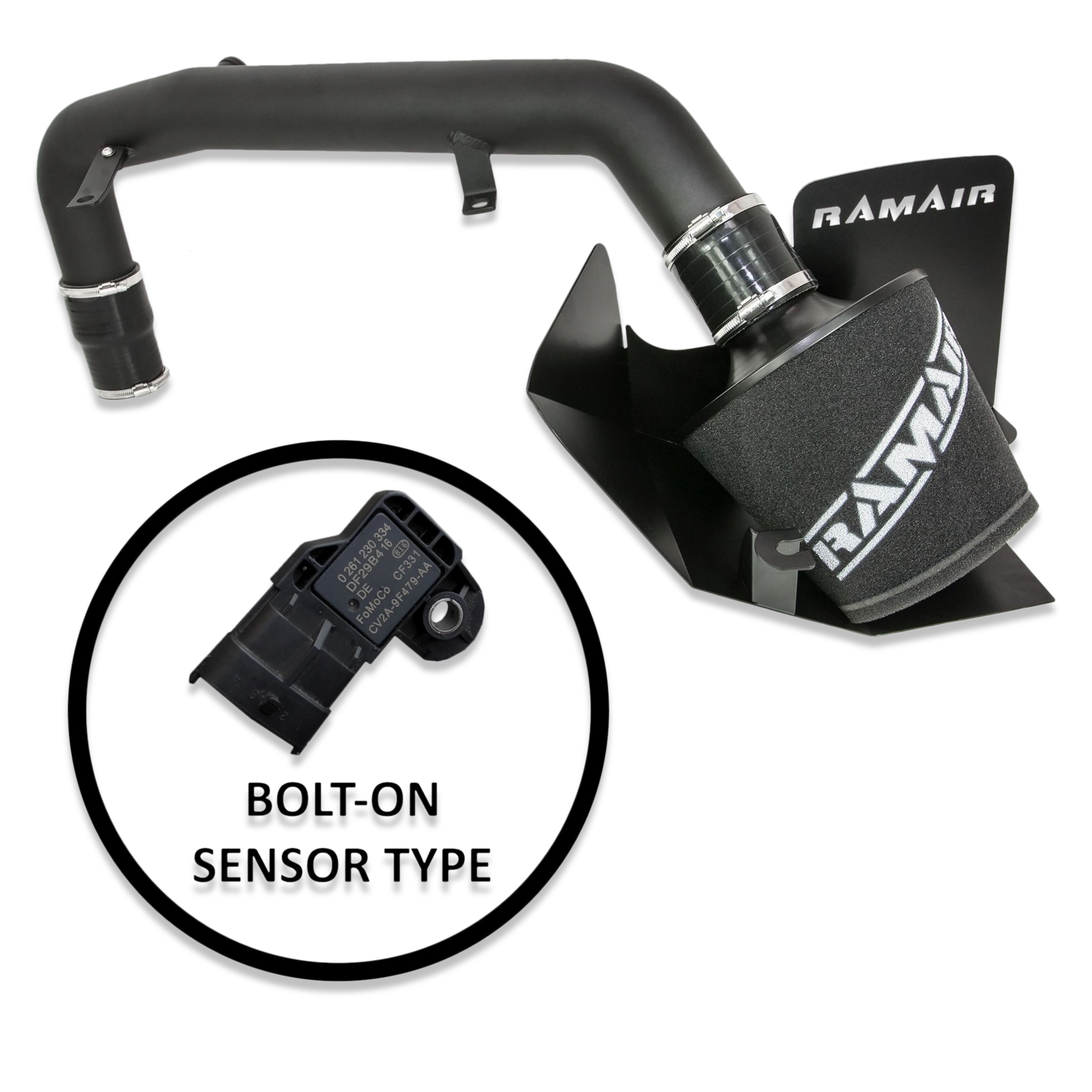 Ramair Ford Focus ST 250 MK3 2.0T upto 2014 Performance Intake Kit