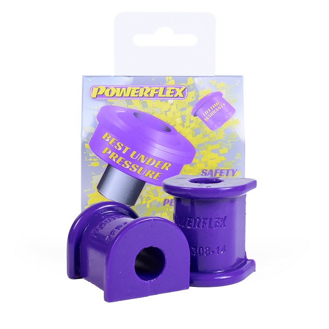 Powerflex Rear Anti Roll Bar Mounting Bush 14mm for BMW Z Series Z1 (1988 - 1991)