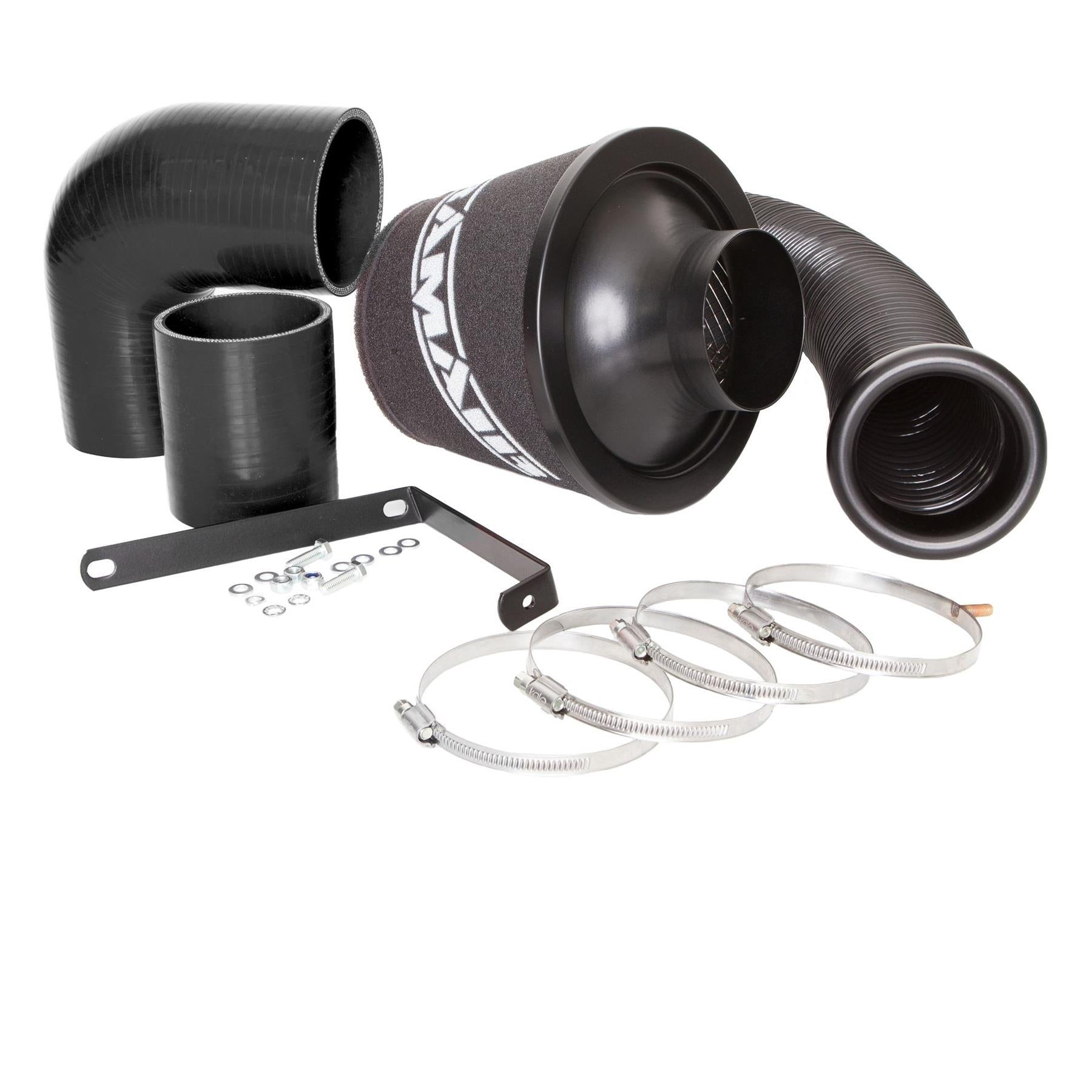 Ramair VW Golf mk5 R32 3.2 V6 Black Performance Cone Air Filter Intake Kit