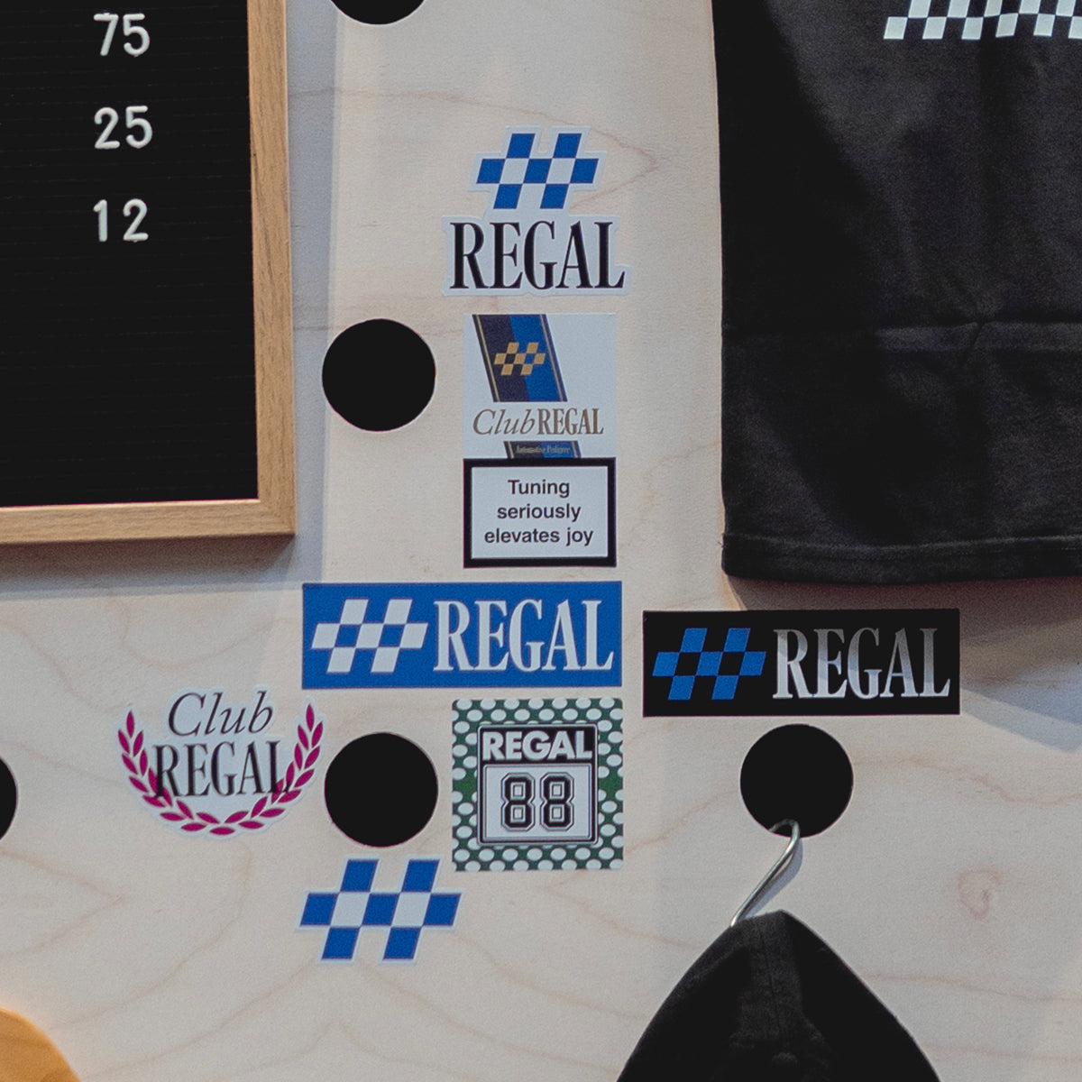 Club Regal Sticker Pack