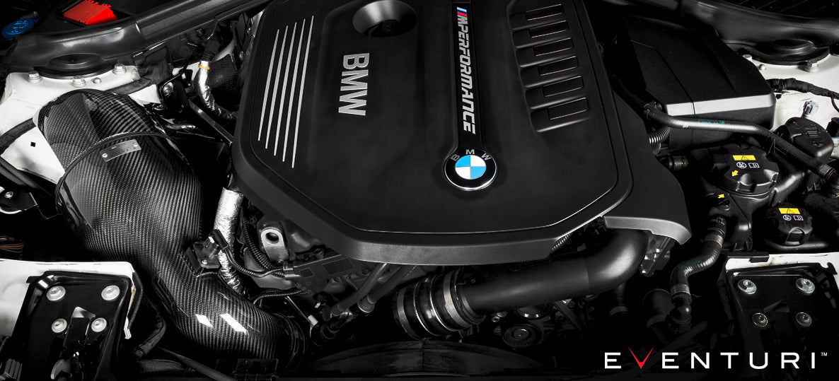 Eventuri BMW B58 M140i, M240i, M340i - Black Carbon Intake