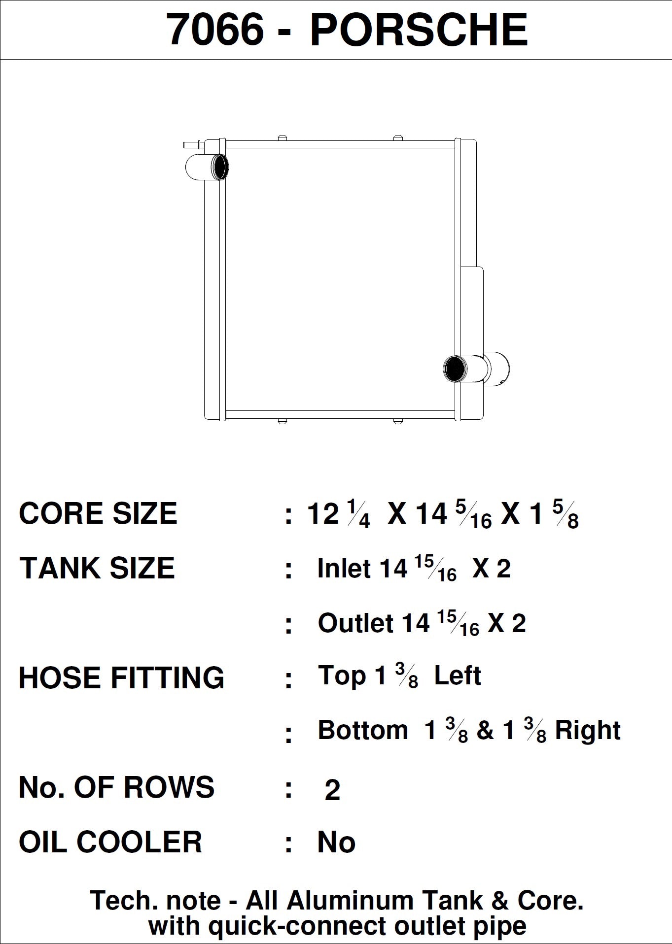 CSF Race Radiator for Porsche 911 Carrera (991.1), Boxster (981), Cayman