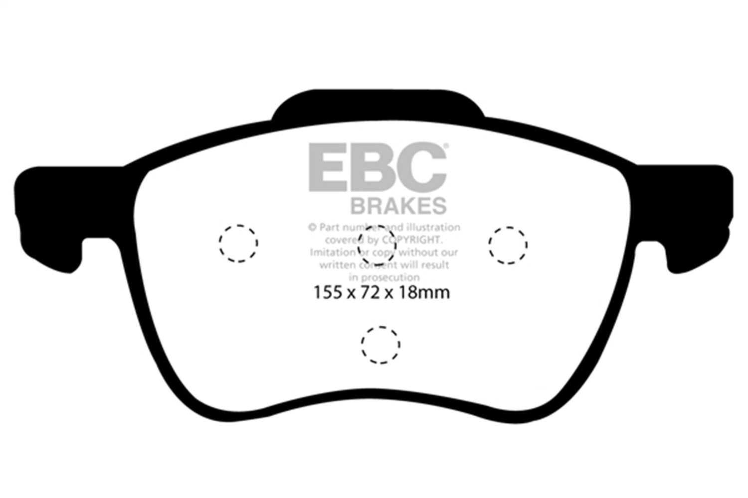 Redstuff Ceramic Low Dust Brake Pads