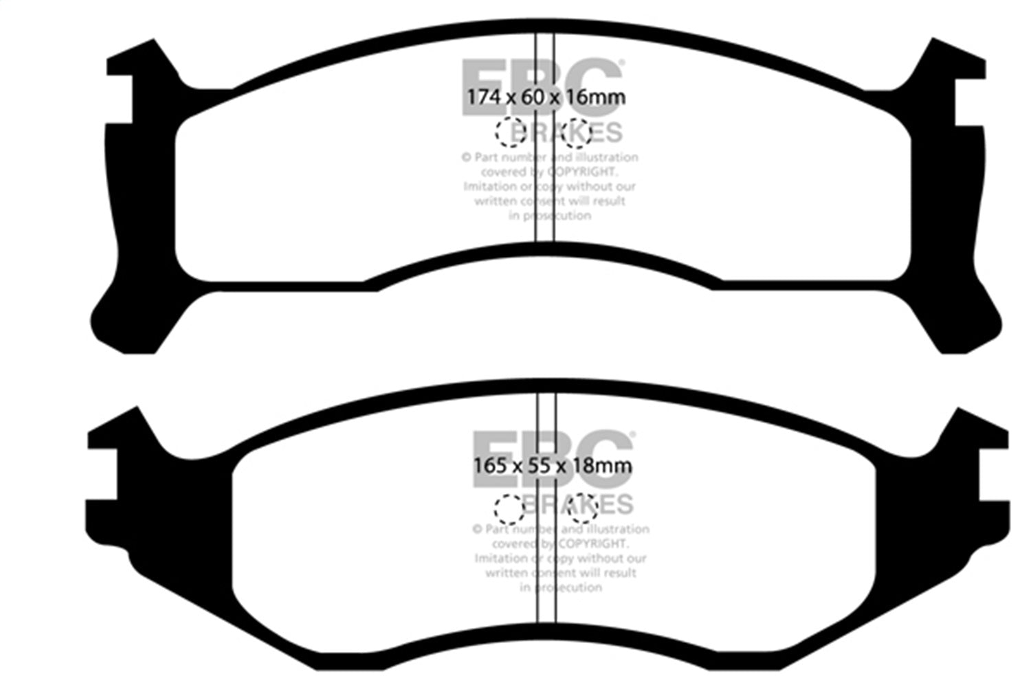 Redstuff Ceramic Low Dust Brake Pads