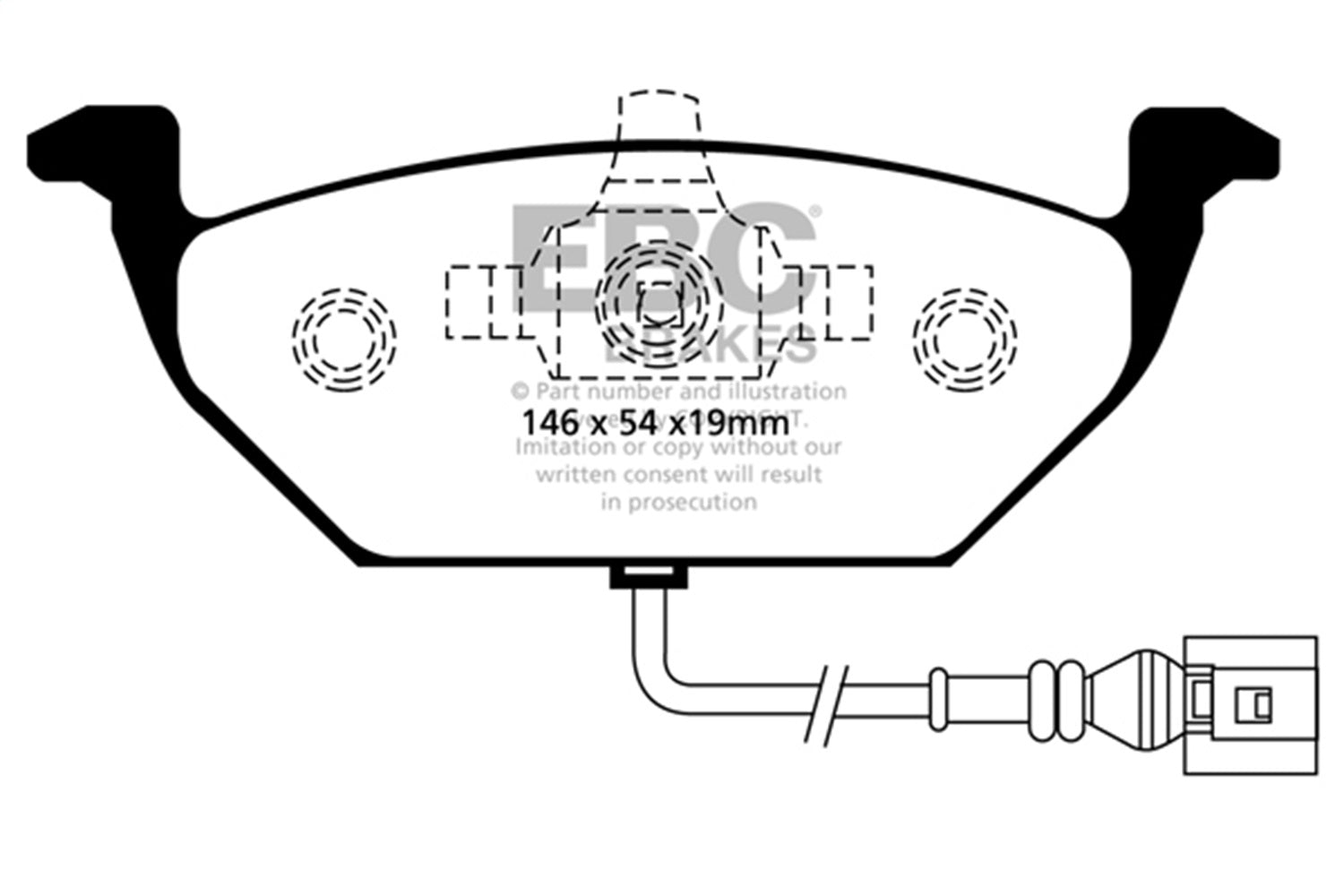 Redstuff Ceramic Low Dust Brake Pads