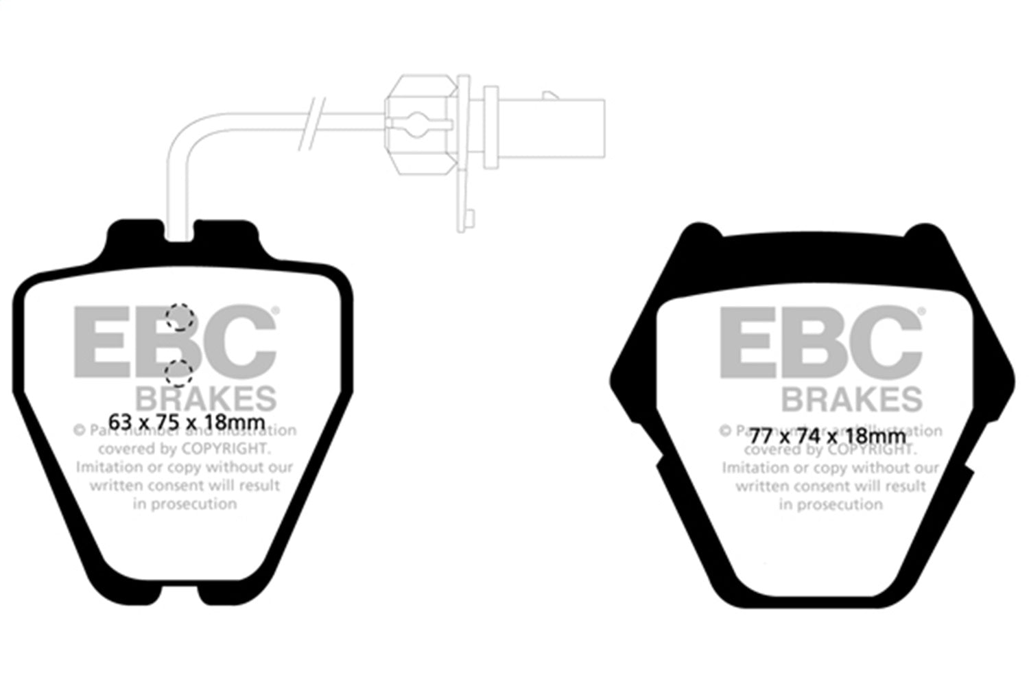 Redstuff Ceramic Low Dust Brake Pads