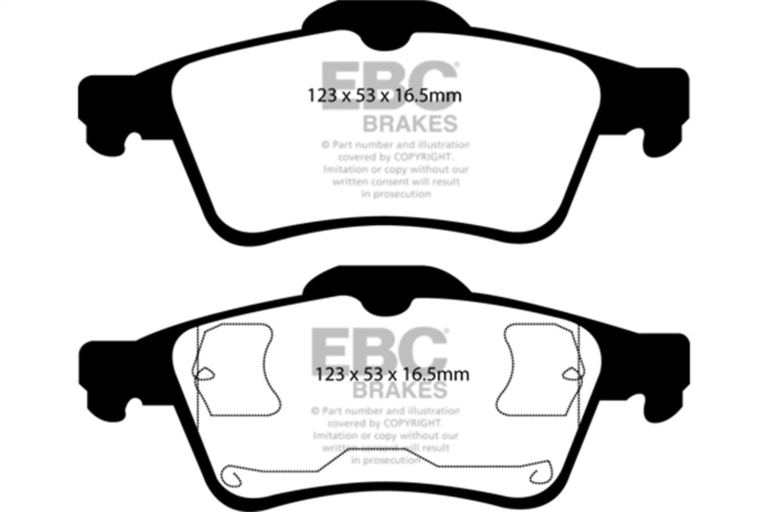 Redstuff Ceramic Low Dust Brake Pads