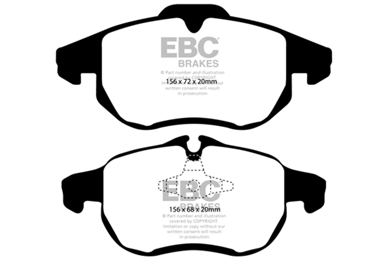 Redstuff Ceramic Low Dust Brake Pads