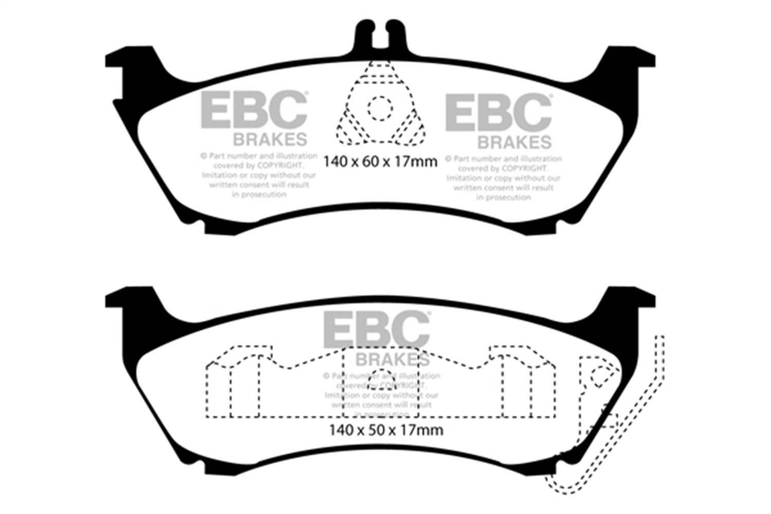 Redstuff Ceramic Low Dust Brake Pads