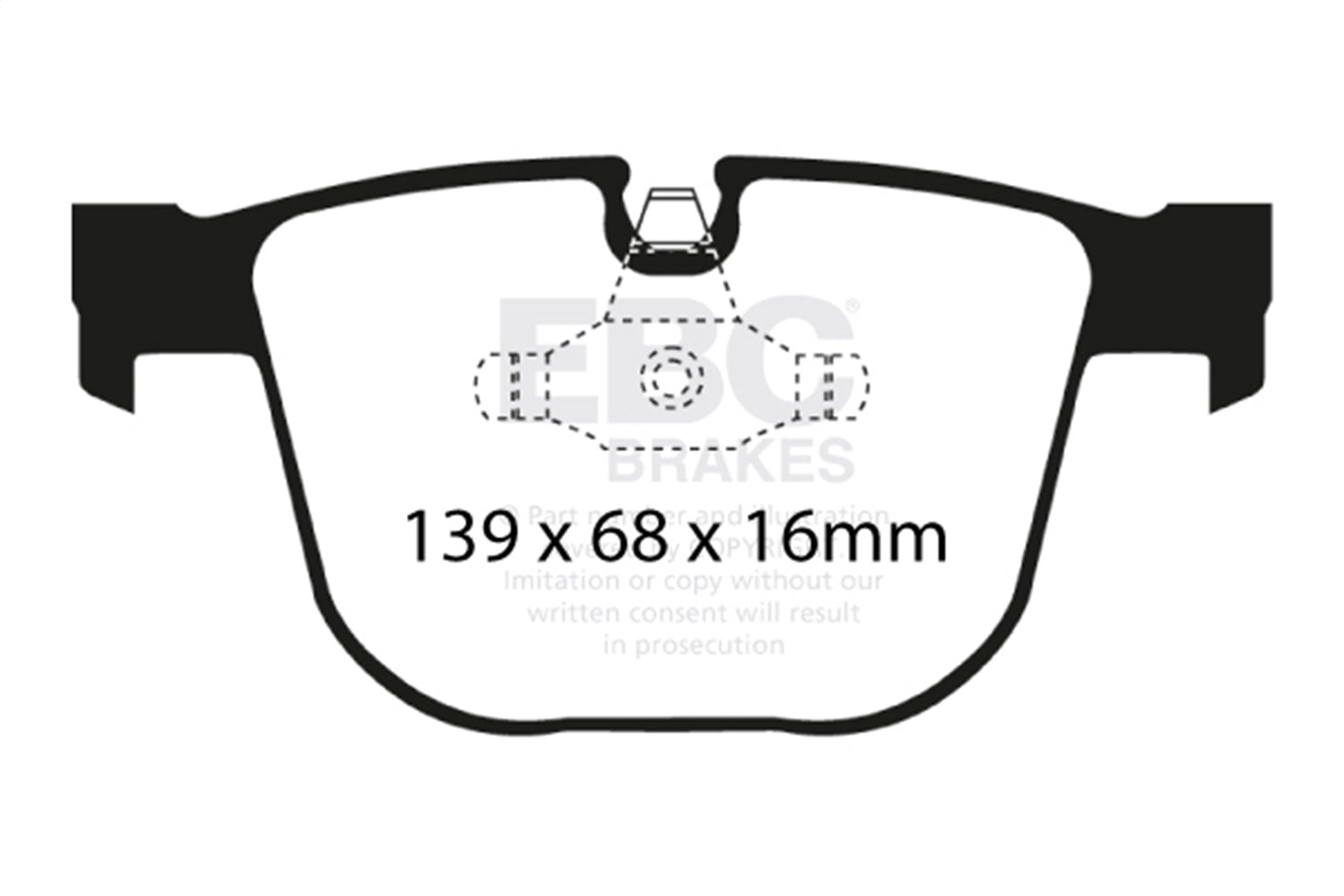 Redstuff Ceramic Low Dust Brake Pads