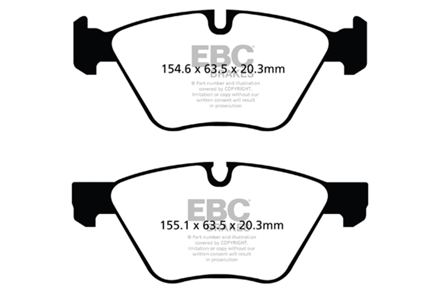 Redstuff Ceramic Low Dust Brake Pads