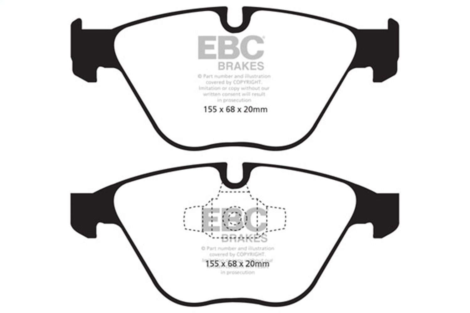 Redstuff Ceramic Low Dust Brake Pads