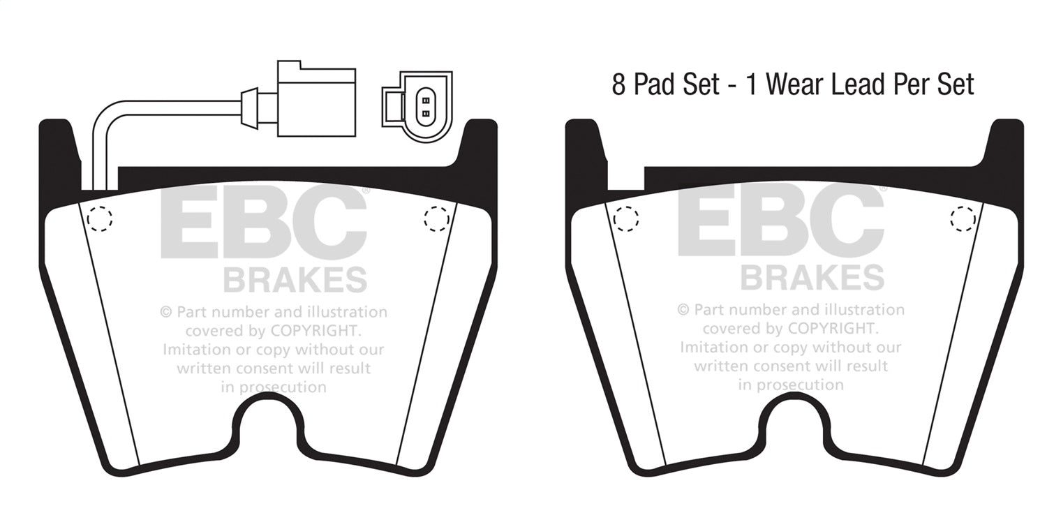 Redstuff Ceramic Low Dust Brake Pads