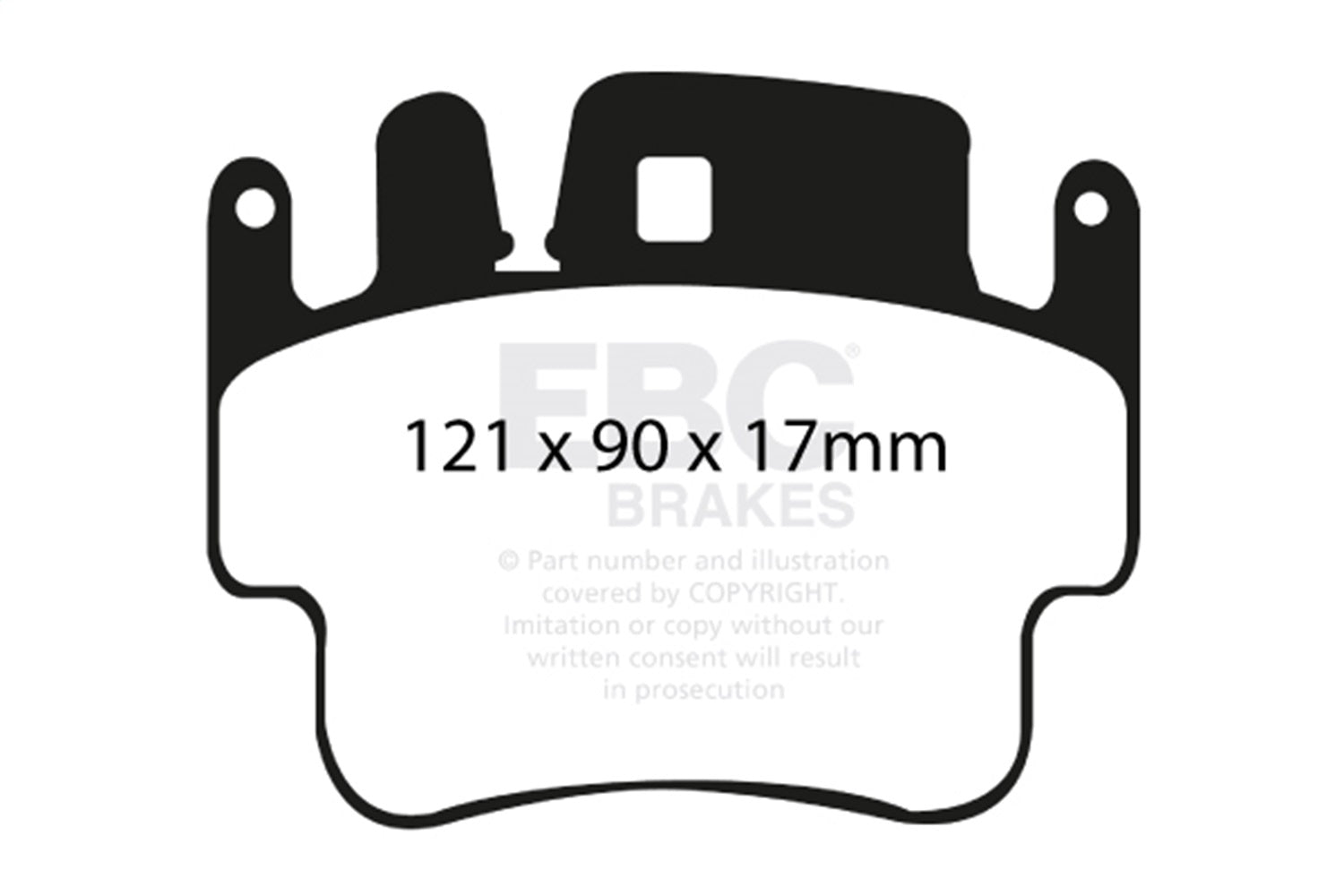 Redstuff Ceramic Low Dust Brake Pads