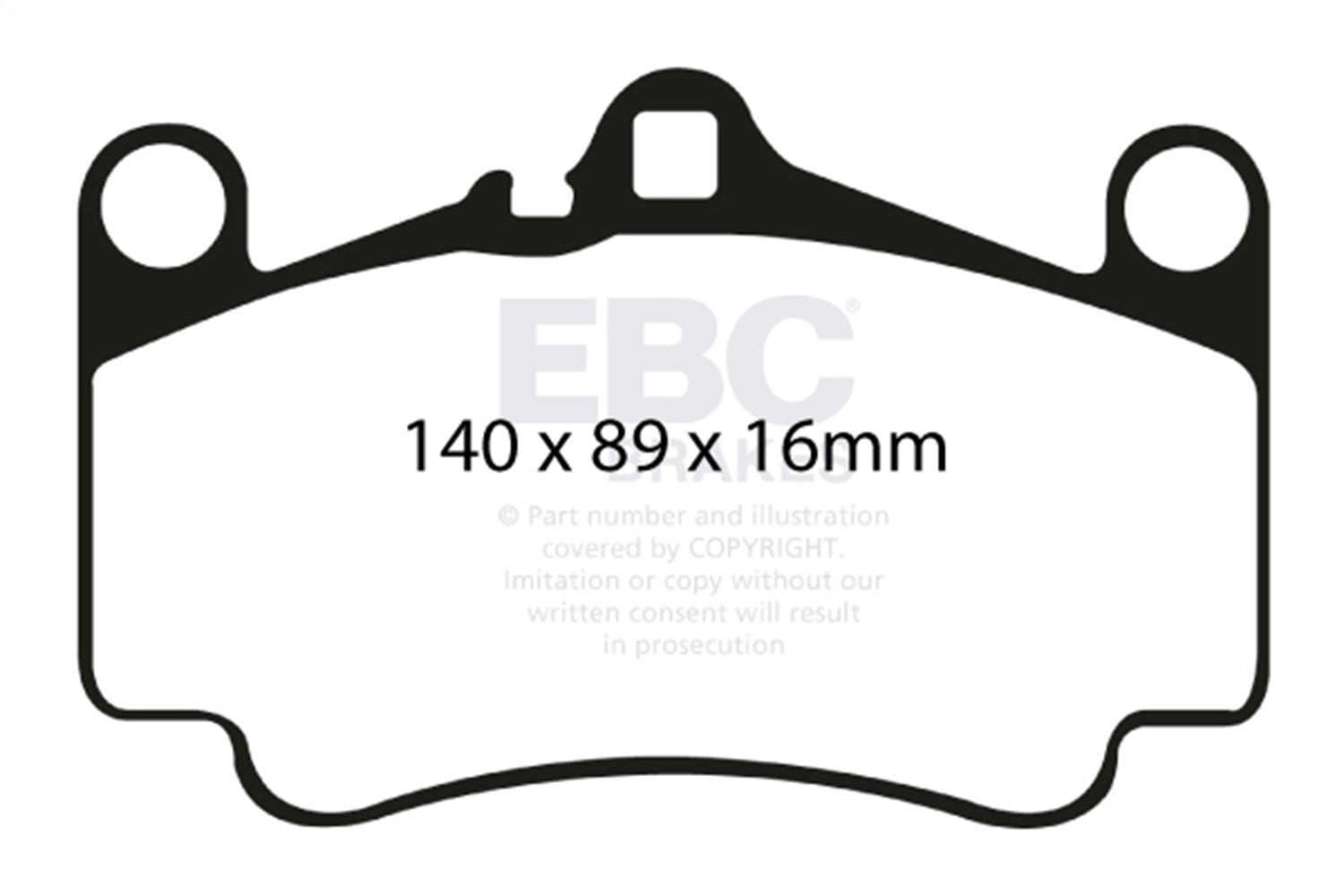 Redstuff Ceramic Low Dust Brake Pads