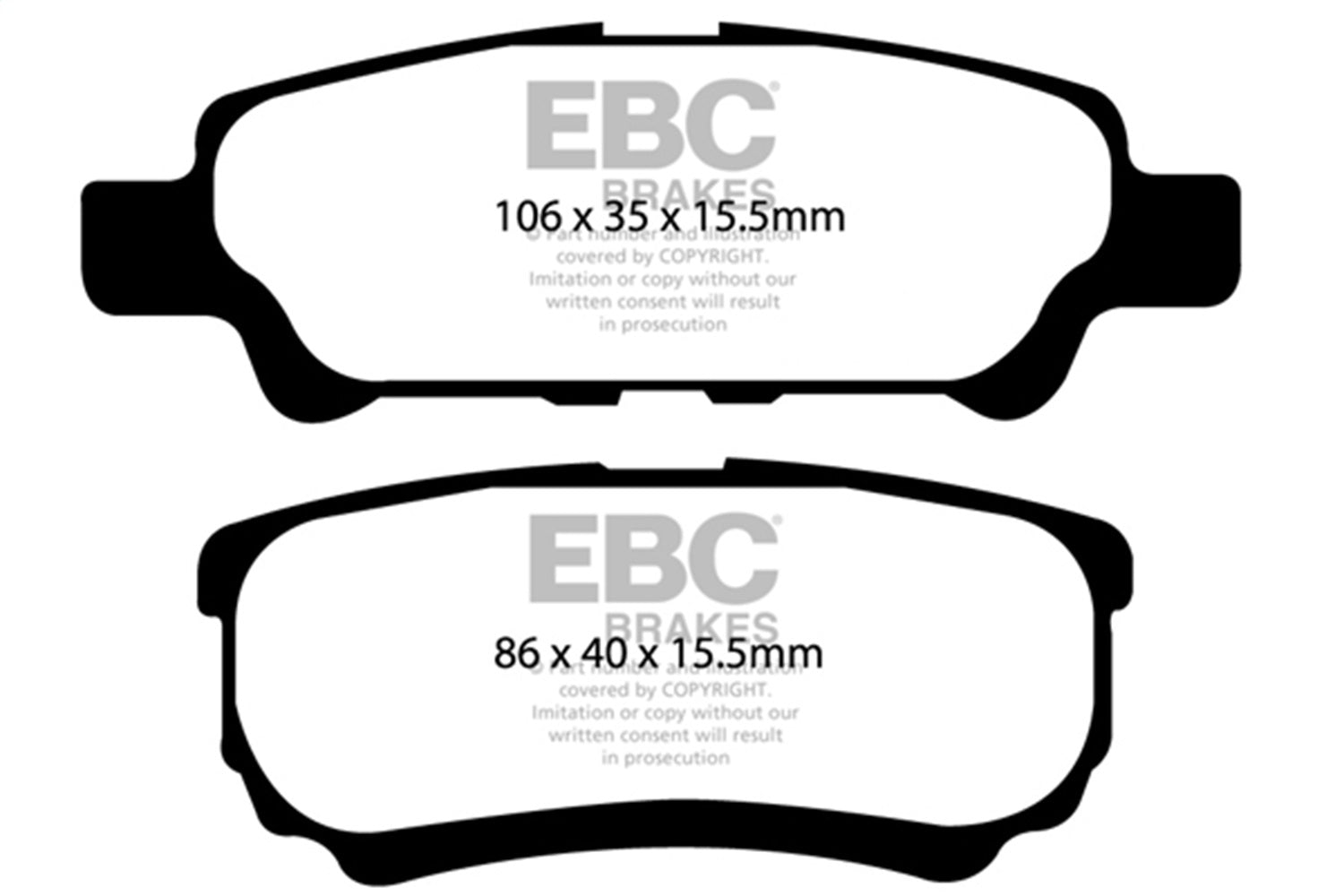 Redstuff Ceramic Low Dust Brake Pads
