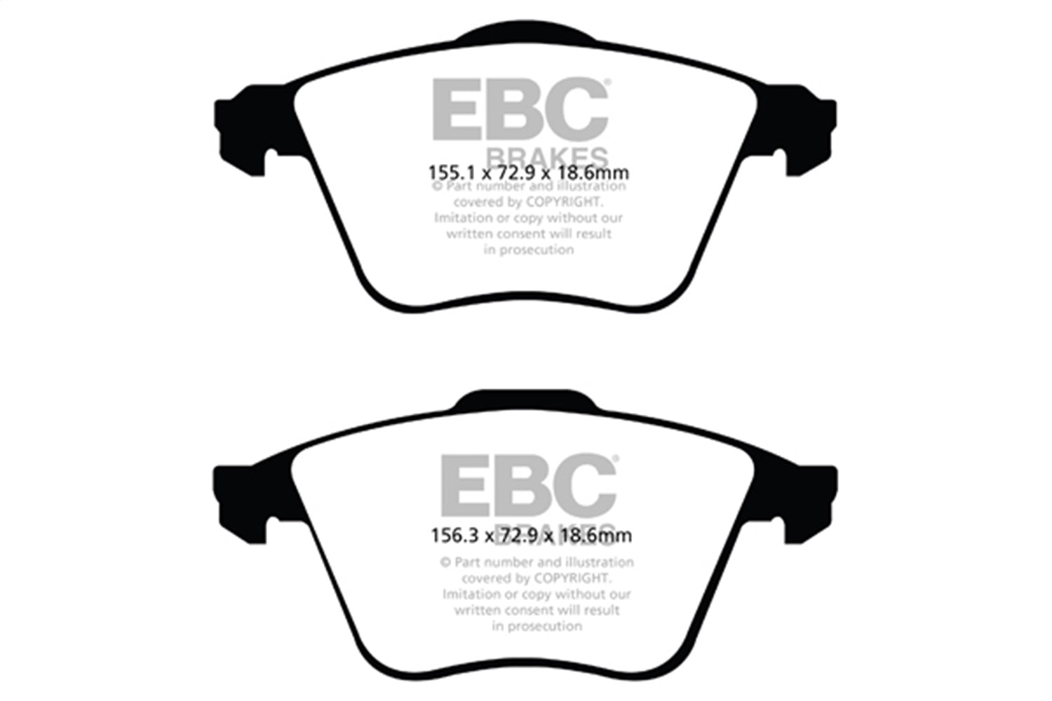 Redstuff Ceramic Low Dust Brake Pads