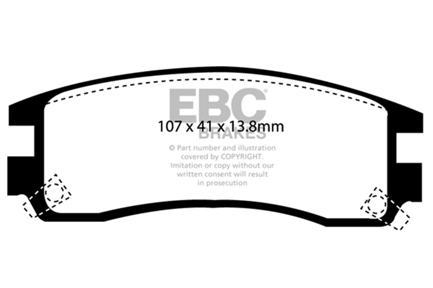 Redstuff Ceramic Low Dust Brake Pads