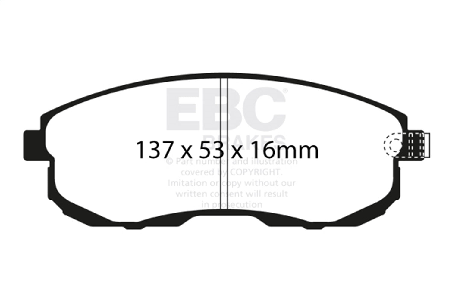 Redstuff Ceramic Low Dust Brake Pads