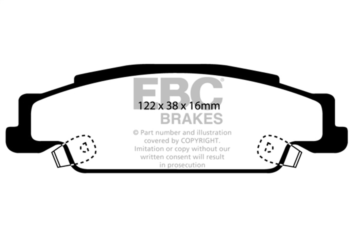 Redstuff Ceramic Low Dust Brake Pads