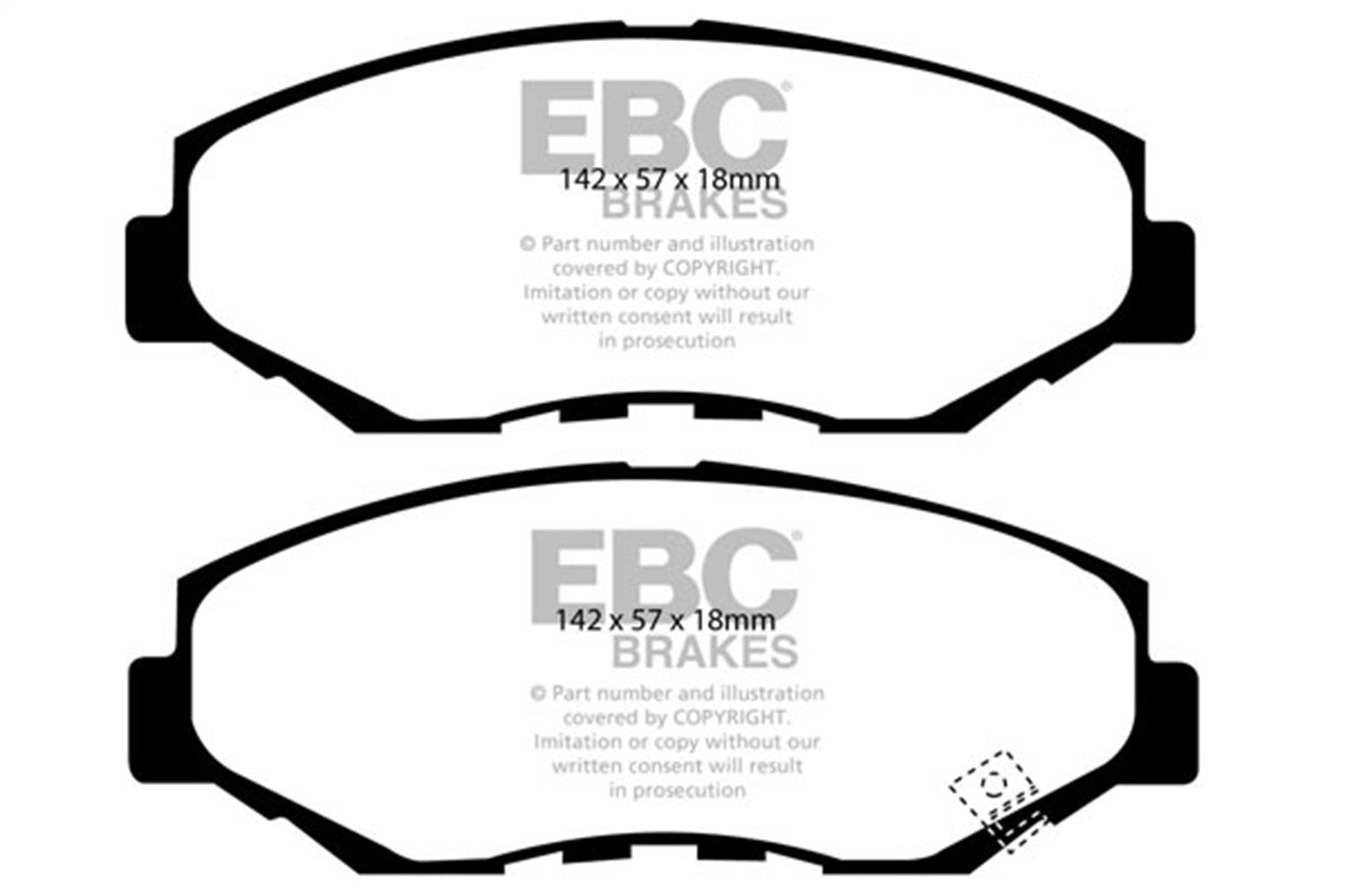 Redstuff Ceramic Low Dust Brake Pads