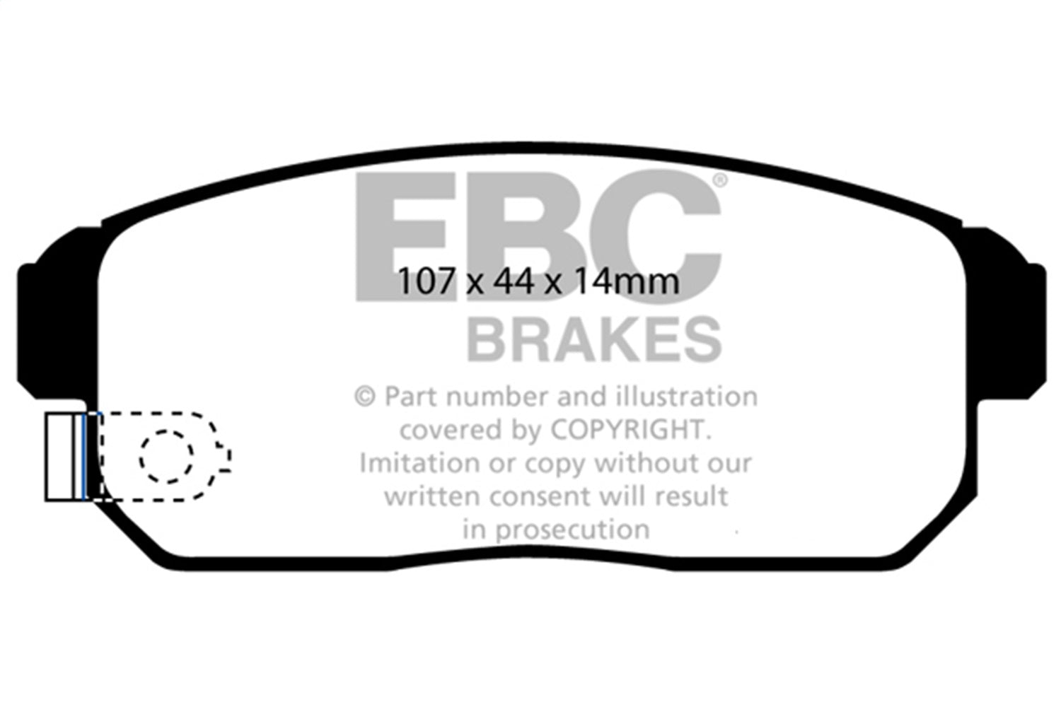 Redstuff Ceramic Low Dust Brake Pads